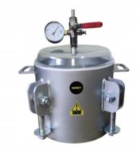 Вакуумная дегазационная станция, камера manovacuum 2в1 KIRSH 10 литров