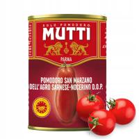 Mutti итальянские помидоры Сан-Марцано целые без кожуры в соусе 400 г