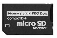 Adapter PSP Memory Stick Pro Duo Microsd