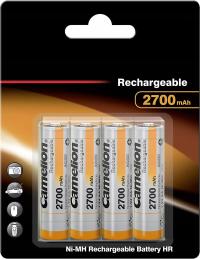 Батареи перезаряжаемые батареи AAA R3 2700mAh Cell x4