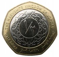 Иордания 1/2 Динара 2009 год биметалл-рекомендую