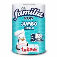 FAMILIA Ręcznik papierowy kuchenny jednorazowy Jumbo 1=3, 1 szt.