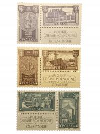 POLSKA Fi 1171-1176 ** 1962 Polskie Ziemie Północne