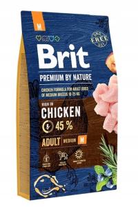 BRIT Premium By Nature Adult Medium M Chicken 8 kg