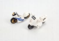 % LEGO Akcesoria Elementy Motory Policja %
