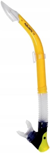 RURKA DO NURKOWANIA AQUATIC ORION żółta fajka snorkeling