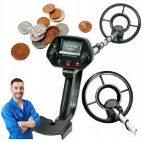 Металлоискатель металл серебро золото детектор батарея работает ЖК-дисплей Дисплей