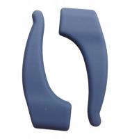 Gumki do okularów stopery do zauszników końcówki antypoślizgowe fioletowy