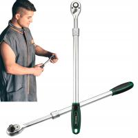 Grzechotka teleskopowa PARKSIDE z szybkim wyrzutem, 460 - 600 mm 72 zęby