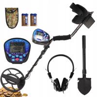 ZESTAW 10'' LCD PODZIEMNY WYKRYWACZ METALI DETEKTOR METALU DLA dorośli