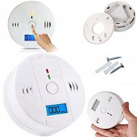 CZUJNIK CZADU GAZU CO TLENKU WĘGLA CERTYFIKOWANY BEZPRZEWODOWY WYKRYWA DYM