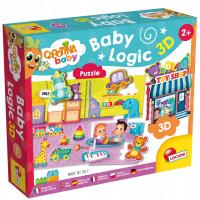 Carotina Baby Logic 3D zabawki puzzle układanka