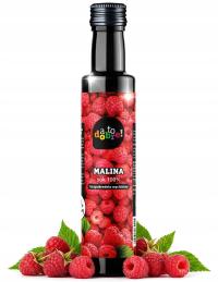 SOK MALINOWY MALINA 100% WYCISKANY NFC 250 ml atodobre! POLSKI