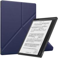 For Kobo Elipsa 2E Leather Smart Tablet Case Dark Blue