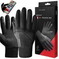 Rękawiczki męskie Weisner RX antypoślizgowe samochodowe dotykowe