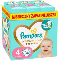 Подгузники Pampers Premium Care размер 4 174 шт.