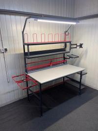 Stół pakowanie e-commerce 160cm FV ! NOWY MODEL / Oświetlenie LED