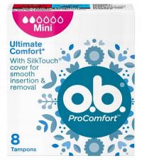 O.B. Tampony Pro Comfort Mini 8 sztuk