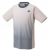 Koszulka tenisowa Yonex Practice beżowa r.M