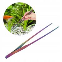 PĘSETA PINCETA PROSTA DŁUGA 27CM NIERDZEWNA