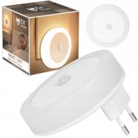 Ночной светильник с датчиком движения в сумерках, светодиодный светильник для спальни