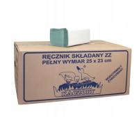 PAPIEROWE RĘCZNIKI SKŁADANE ZZ zielone 4000szt jakość