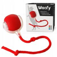 UCIEKAJĄCA PIŁKA ZABAWKA INTERAKTYWNA PIŁECZKA DLA KOTA PSA USB LED