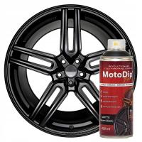 Moto Dip Pro Raven Black Kruczoczarny Czarny Mat 400ml usuwalny lakier