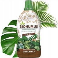 BIOHUMUS nawóz do roślin zielonych 1L AGRECOL juka, palma, paproć, dracena
