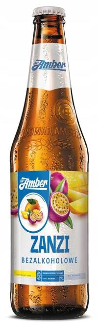 Пивоварня AMBER Zanzi фруктовое безалкогольное пиво 500 мл