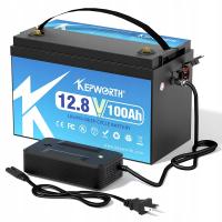 Akumulator zewnętrzny KEPWORTH LiFePO4 12V100Ah 100000mAh Akumulator litowy