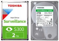 Dysk HDD Toshiba S300 2TB Surveillance do CCTV HDWT720UZSVA