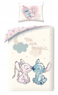 Pościel bawełniana 160x200 Lilo i Stitch Hit Młodzieżowa