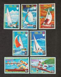 Guinea Ecuatorial A417 MUNICH72 Mi 98-104 1972r czyste.