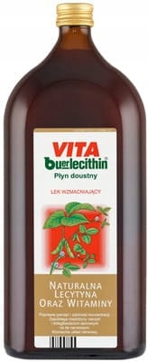 VITA BUERLECITHIN NA PAMIĘĆ PŁYN, 1000ML