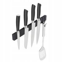 МАГНИТНАЯ ПОЛОСА БАР ДЛЯ НОЖЕЙ КЛЮЧИ ИНСТРУМЕНТЫ 30 СМ ЧЕРНЫЙ САМОКЛЕЯЩИЙСЯ