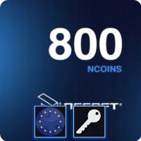 NCoin 800 Gift Card Europe Klucz