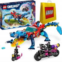 LEGO DREAMZzz Krokodylowy Samochód 71458 + Duża Torba Lego