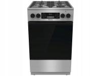 Газовая кухонная плита Hisense Hks5c71xf AirFry 50 см нержавеющая сталь