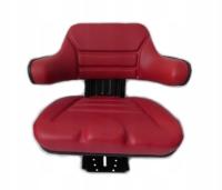 Сиденье кресло URSUS C330 C360 Zetor MF красный