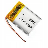 Bateria Akumulator Li-Poly 400mAh 3.7V 902025