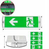 ПОВЕРХНОСТНЫЙ МОНТАЖ СВЕТОДИОДНЫЙ ПОТОЛОЧНЫЙ АВАРИЙНЫЙ СВЕТИЛЬНИК 1200MAH ОСВЕЩЕНИЕ 3H