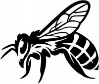 Naklejka na samochód Pszczoła NS-023