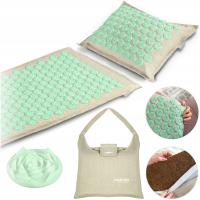 КОВРИК ДЛЯ ТОЧЕЧНОГО МАССАЖА С ШИПАМИ ПОДУШКА СУМКА