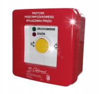 Przycisk ppoż. n/t 12A R-Z PPWP-1s A/4
