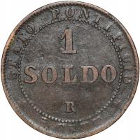 Watykan 1 soldo 1867