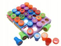 DIY STĘPELKI PIECZĄTKI dla dzieci 30 szt mix