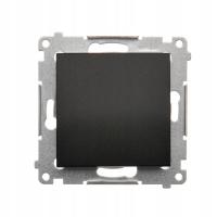 SIMON 54 ŁĄCZNIK WŁĄCZNIK POJEDYNCZY DW1.01/49 CZARNY MAT