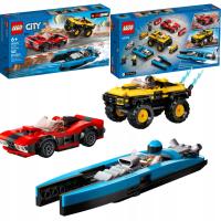 LEGO City - Wielki zestaw wyścigowy (60395) + Prezent Gratis