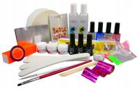 НАБОР НЕВЕСОМОЙ ГИБРИД НОГТЕЙ УФ 26 элемент